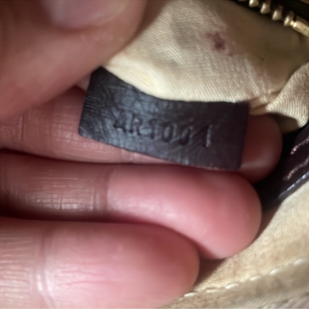 Vintage MiniLin Alma Louis Vuitton 
rare burgundy & pink oblong satchel - Picture 8 of 11